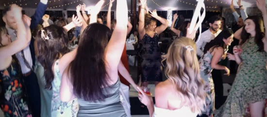 Wedding DJ, Live Music, and 360 Photo Booth at The Estate at Moraine Farm Beverly